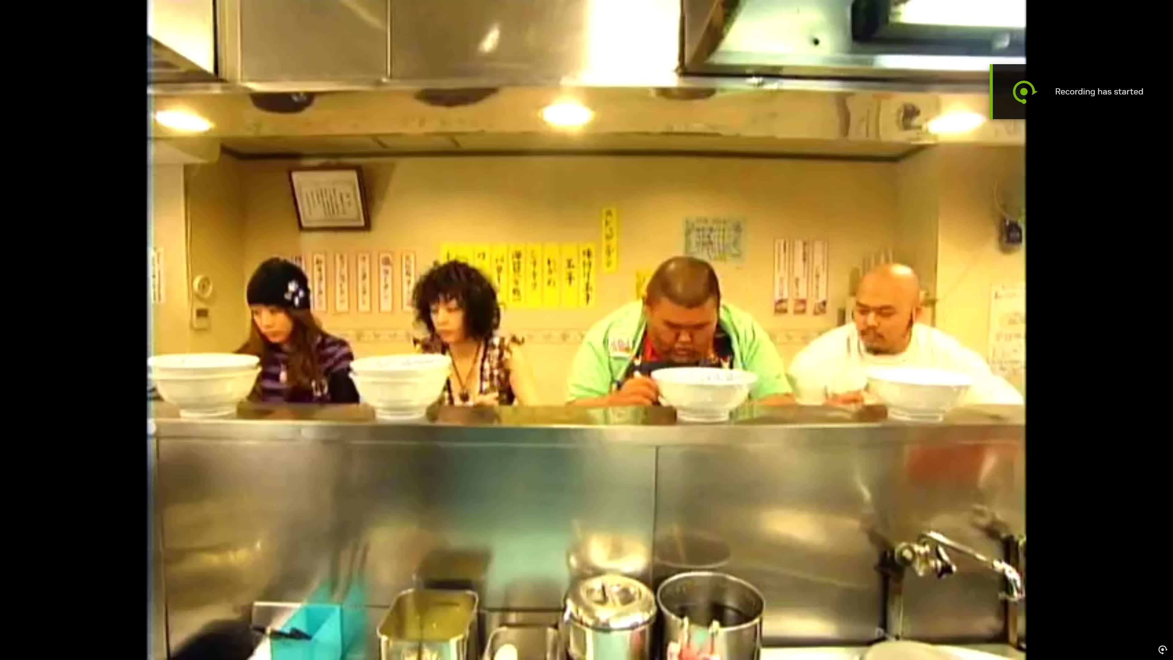 Hi Hi Puffy AmiYumi Funny Ramen Eating Contest