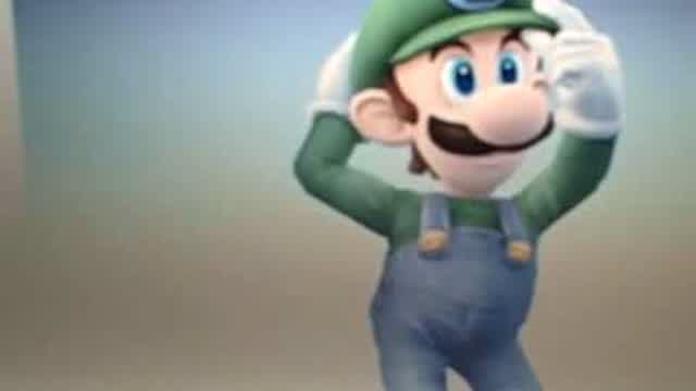 Luigi in Super Smash Bros. Brawl PROOF