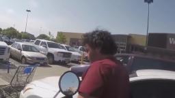 Road Rage Incident at Walmart Starts Fist Fight