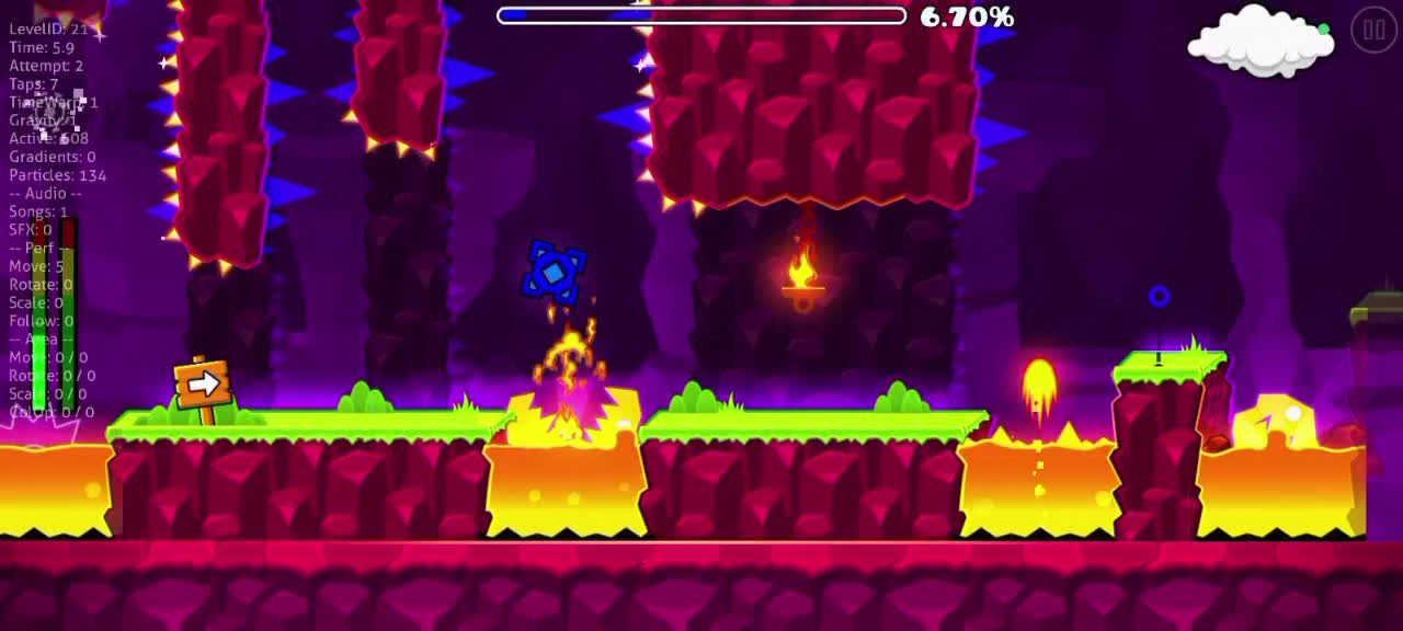 Older embarrassing clip of me trying to beat fingerdash