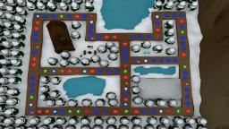 Mario Party 1 custom map Snow Mountain CENIX Retro Studios