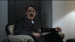 The führer receives Goering's telegram scene