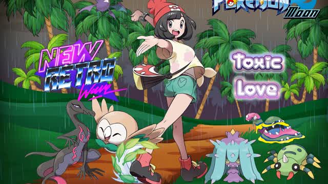 Pokemon Moon Custom Wallpaper - Toxic Love