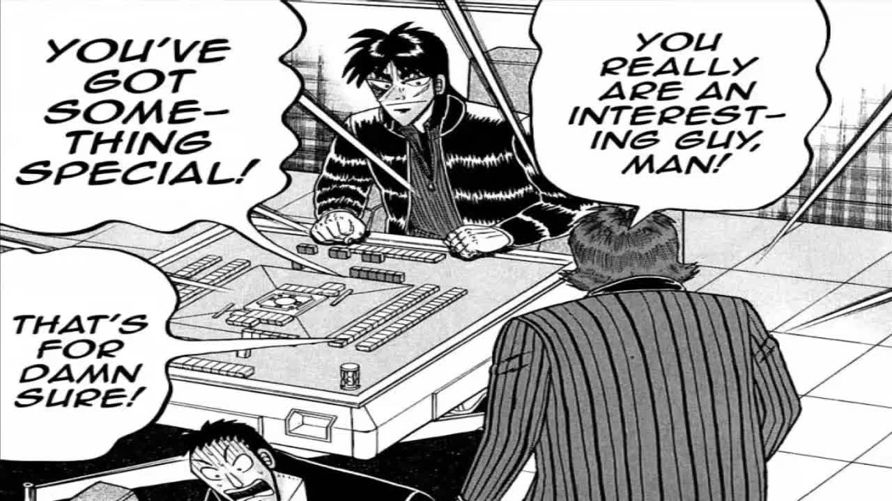 Kaiji's "Rongasm" | Tobaku Datenroku Kaiji - Vomic