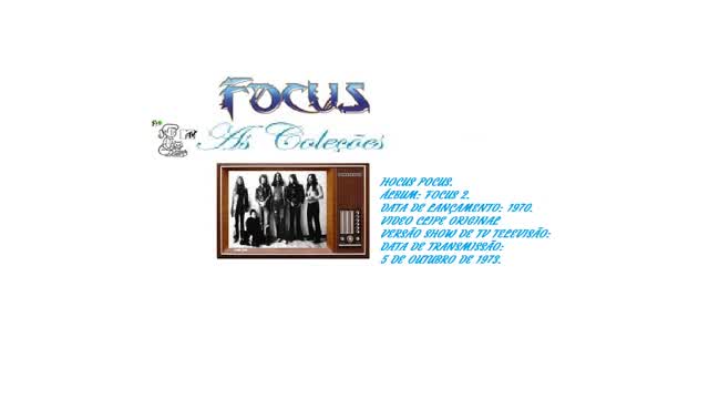 FOCUS BAND _ HOCUS POCUS  VIDEO CLIPE SHOW DE TV