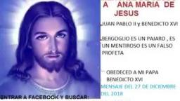 mensaje de jesus a ana maria de jesus- bergoglio francisco es falso profeta(240P)