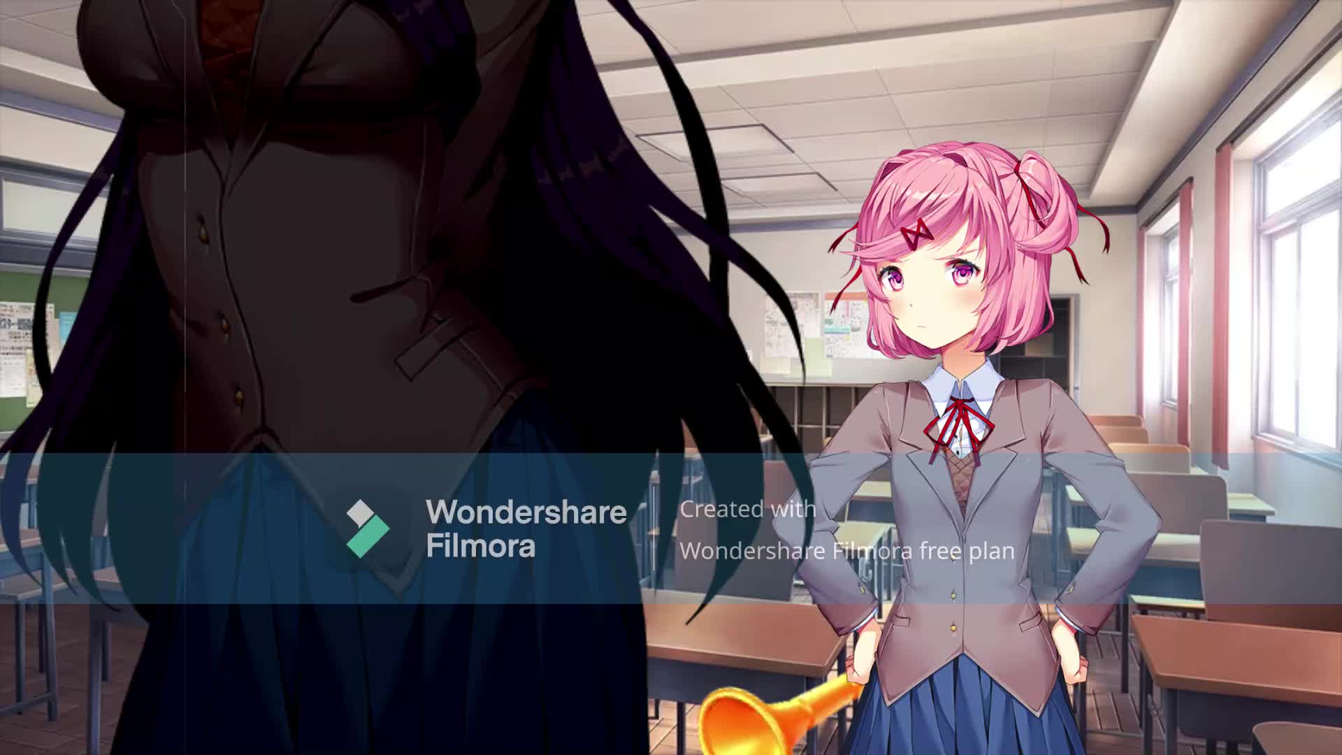 Yuri's Bugle Crashout (Doki Doki Literature Club Meme)