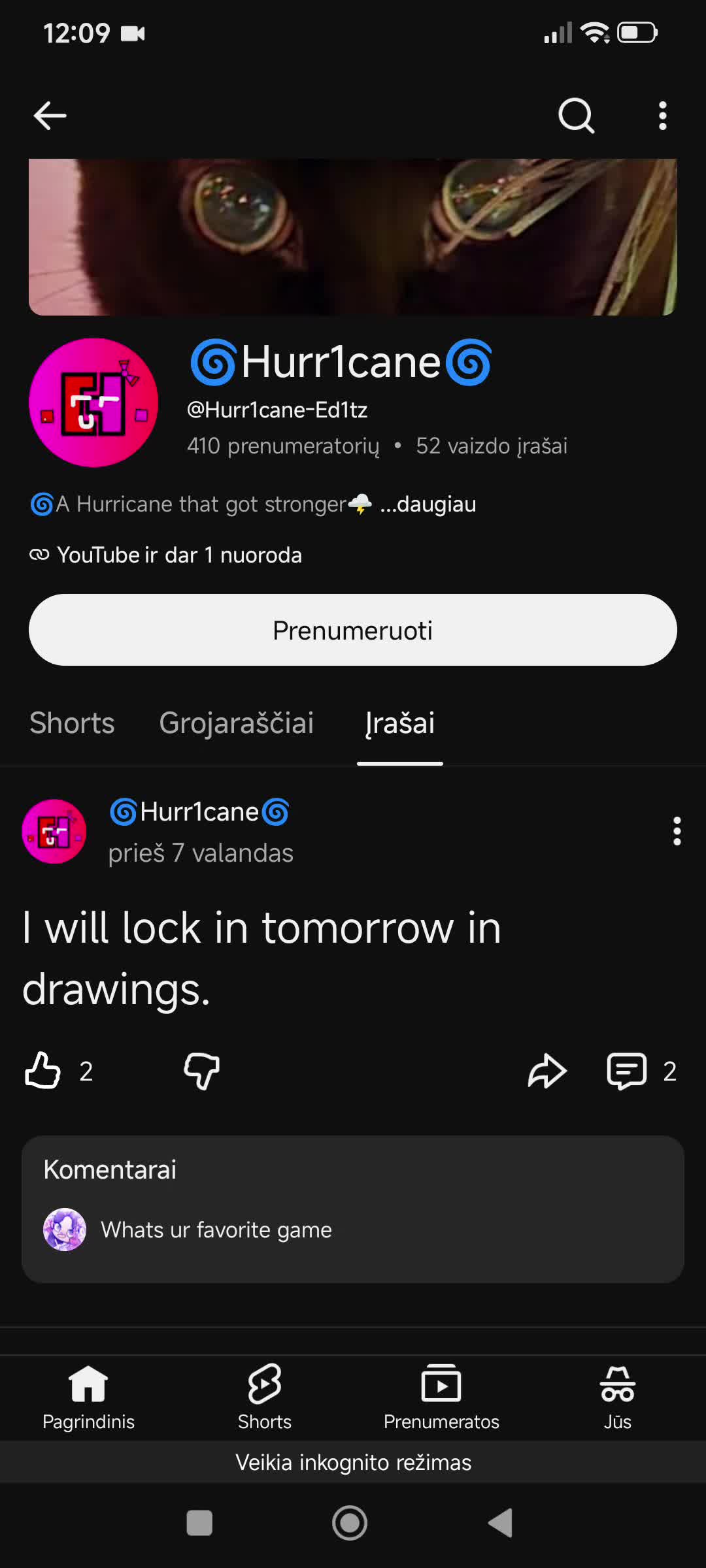 HURRICANE IS FISH STICKING MATHXIAN FOR HAVING EGGS