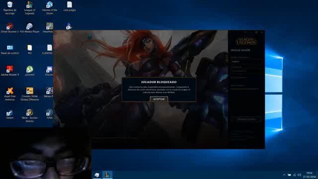 Bronce V es troleado y minutos después es suspendido permanentemente