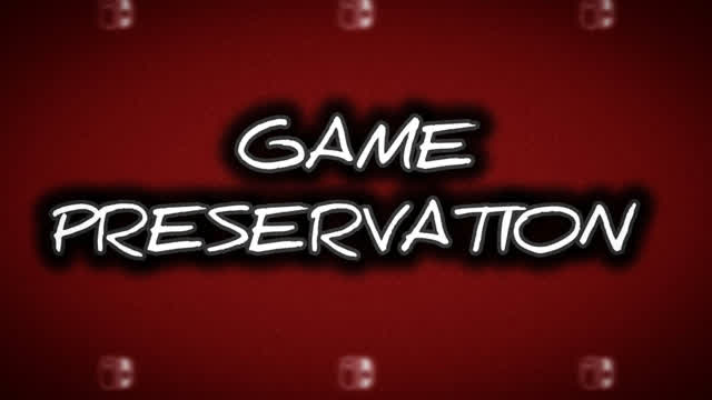 Game Preservation