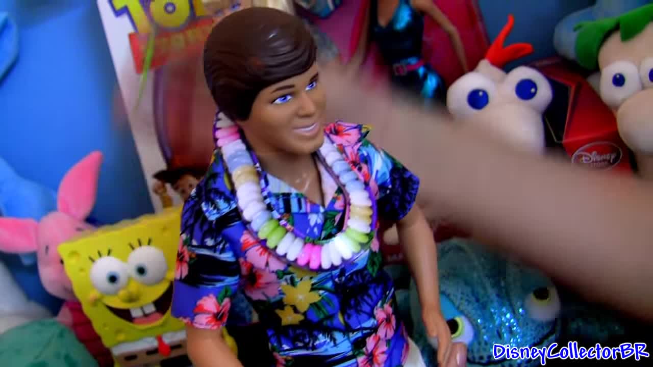 Toy Story 3 Hawaiian Vacation toys review Férias no Havaí Barbie Ken Woody Buzz Jessie