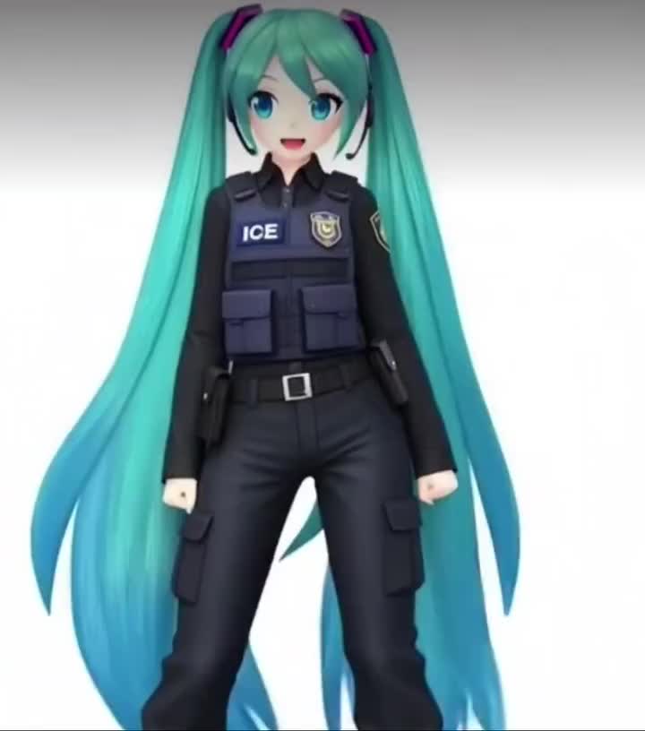 Hatsune Miku Supports ICE