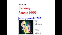 My rant to Jeremyponnie1999 (Animation)