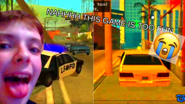 I STOLE EMERGENCY VEHICLES | GTA SANS ANDREAS