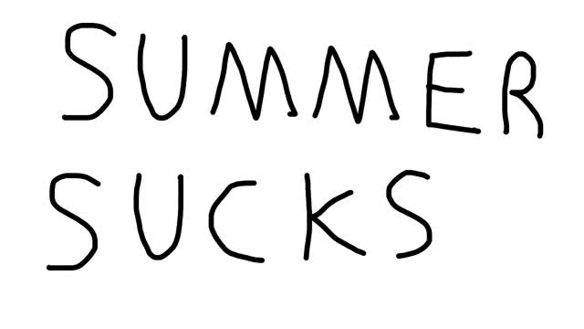 SUMMER SUCKS original song SUMMER SUCKS original song
