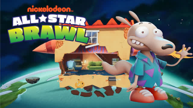 Nickelodeon All-Star Brawl Arcade Mode Highlights: Rocko
