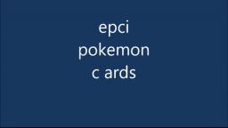 epic pokemon cards
