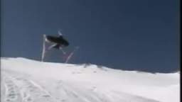 Ostrich Skiing - Unbelievably