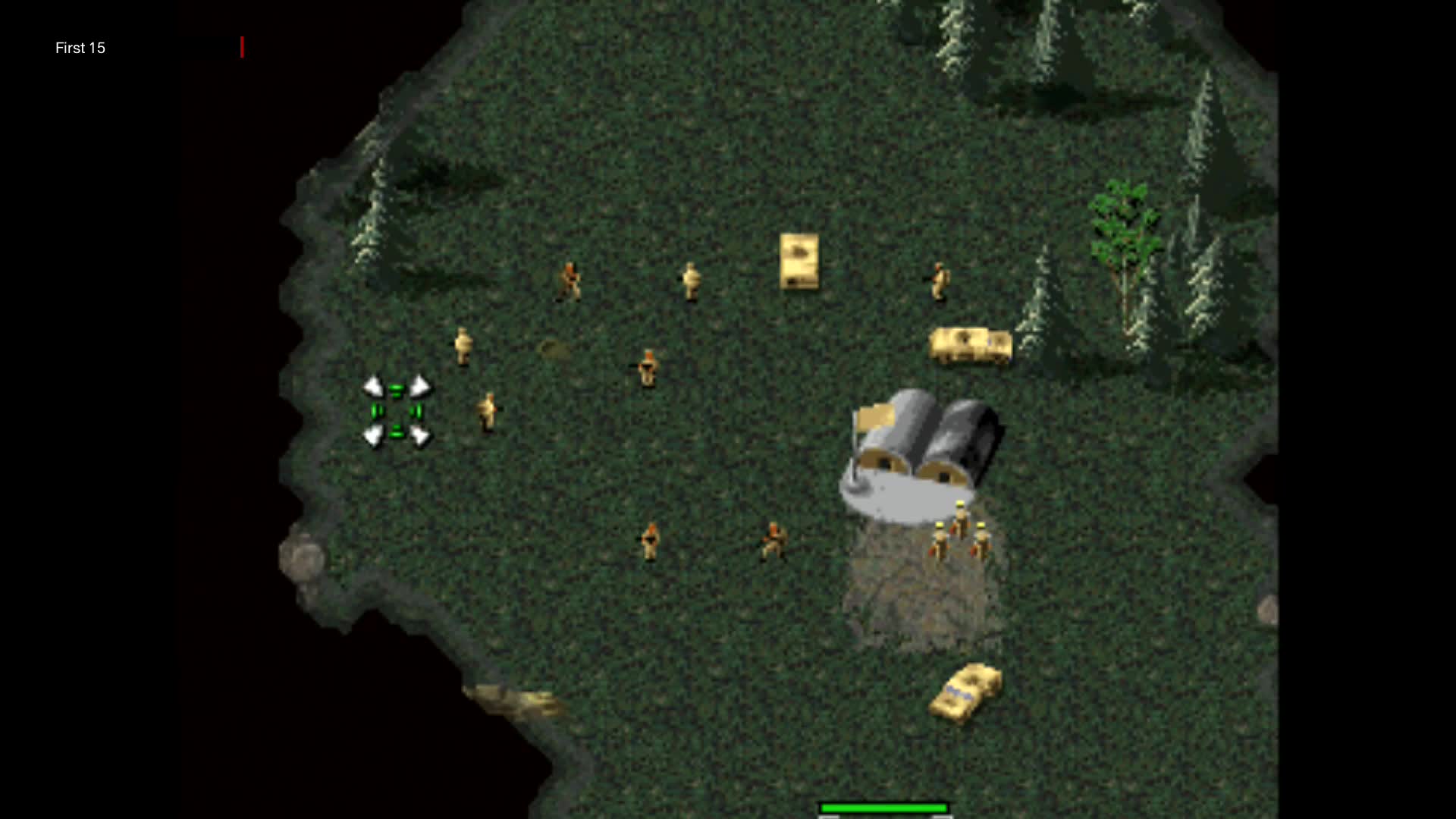 The First 15 Minutes of Command & Conquer (PlayStation)