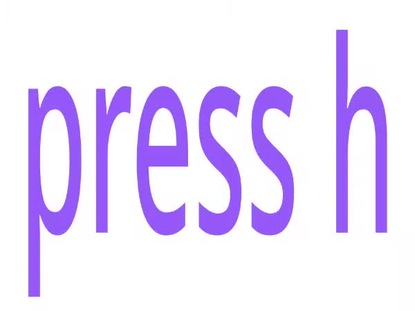 press h gameplay
