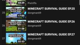 minecraft survival guides be like