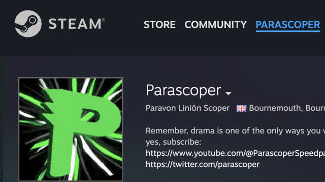 I made a steam profile