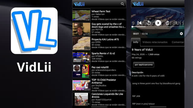 VidLii ya tiene app para Android !!! | Lanzamiento Alpha