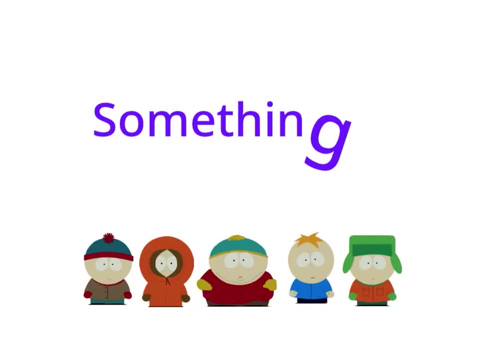 South Park Mini 1 - Something