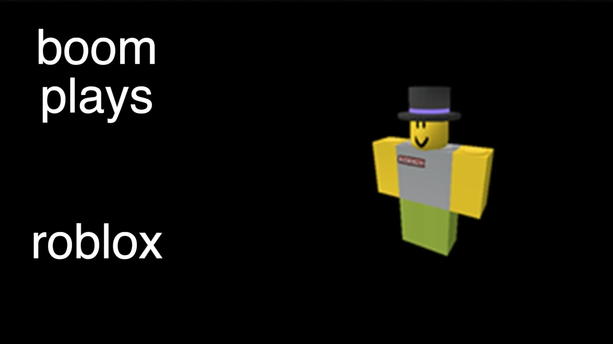 boom plays roblox