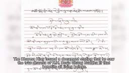 H.H. Dorje Chang Buddha III received Congratulatory Letter from Luokunsang Dharma King H.H. Dorje Chang Buddha III received Congratulatory Letter from Luokunsang Dharma King