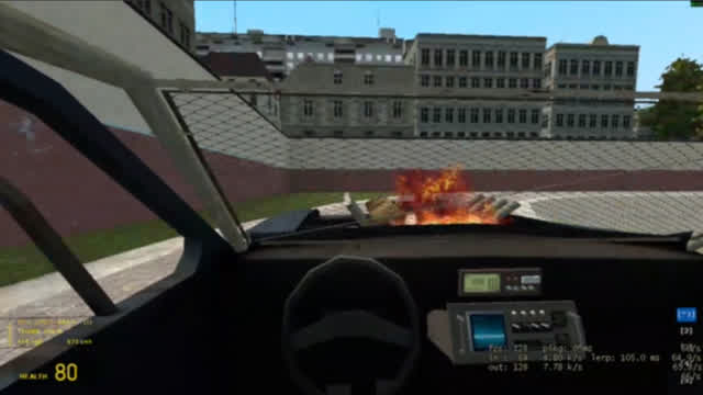 Overly fast gmod simfphys car