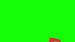 circulo rojo con sonido de alarma pantalla verde