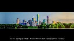 Certified Translation Dallas