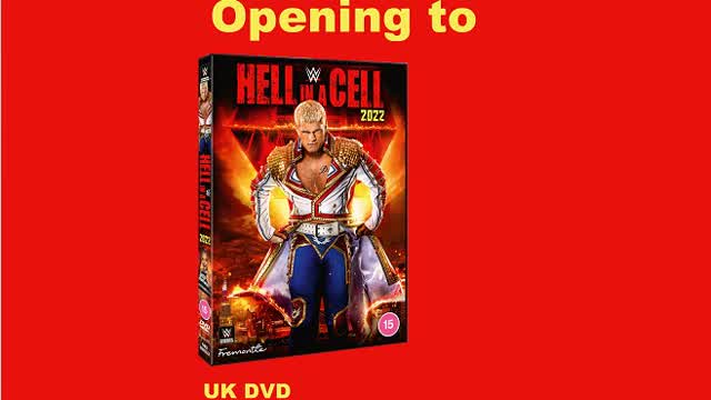 Opening to WWE Hell in a Cell 2022 UK DVD