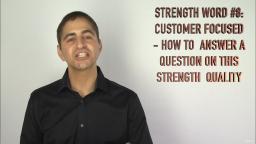 031 8 Customer Focused - How to Answer a Question on this Strength Quality