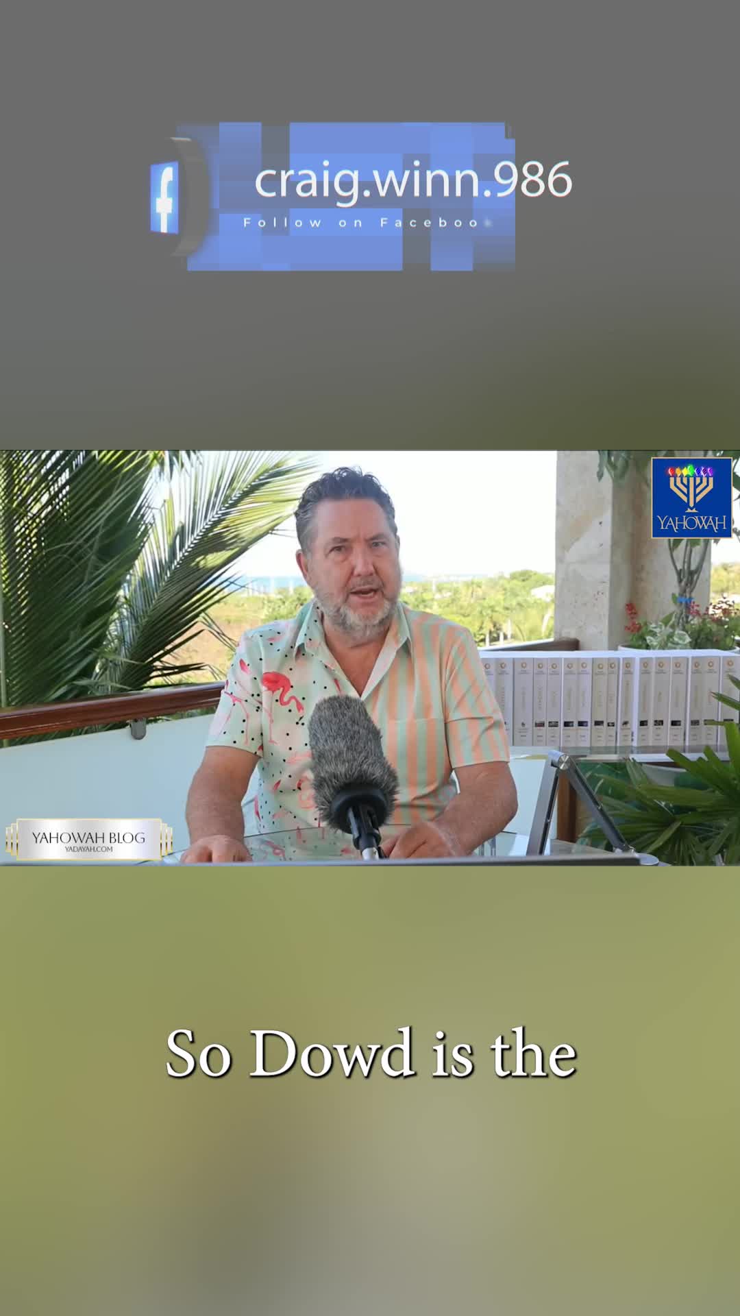 To be near Dowd is to be near God #shorts #craigwinn Coming Home Episode Ten 15 March 2025