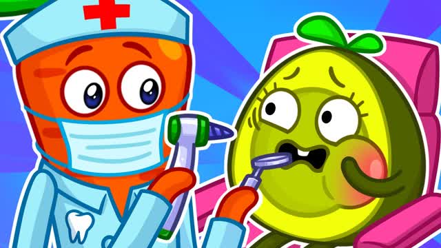 The Dentist Song 🦷😁 Healthy Habits for Kids || VocaVoca🥑 Kids Songs And Nursery Rhymes