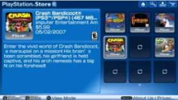 PSP - Playstation Store