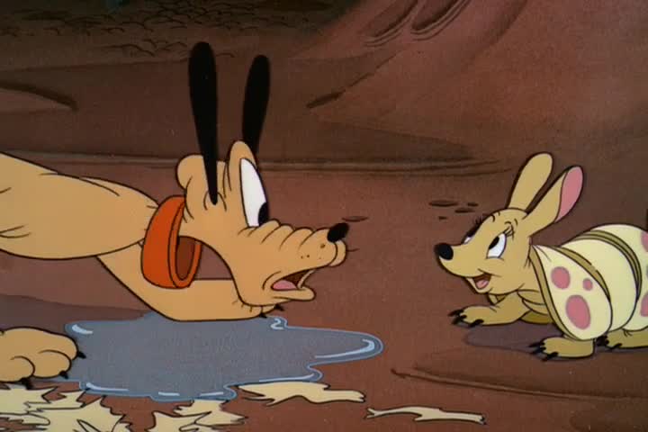 Pluto and the Armadillo (1943)