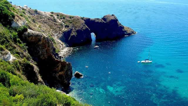 Cape Fiolent (Sevastopol, Crimea).