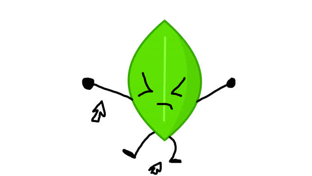Leafy Test BFDI Pivot Animation