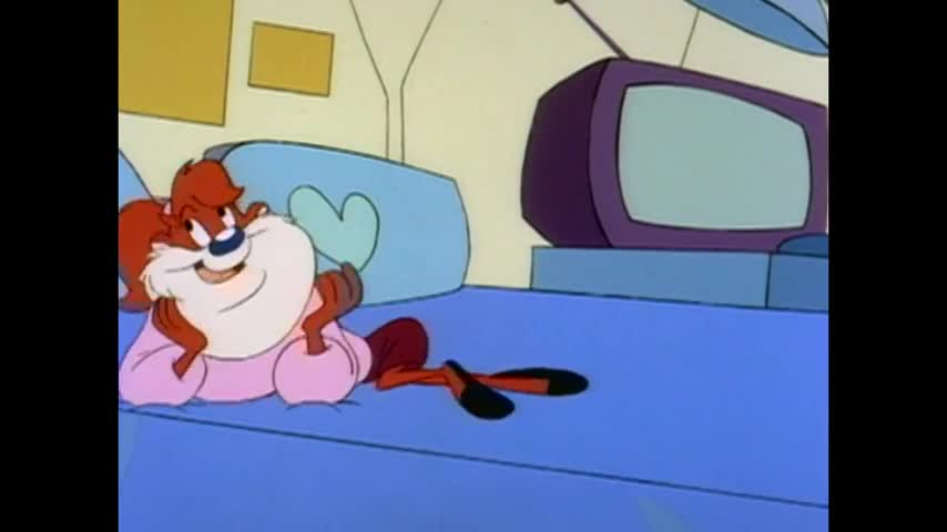 WARNER BROS Presents Taz Mania 1991 Episode 14A Comic Madness