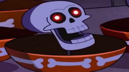 Don't disturb skeleton