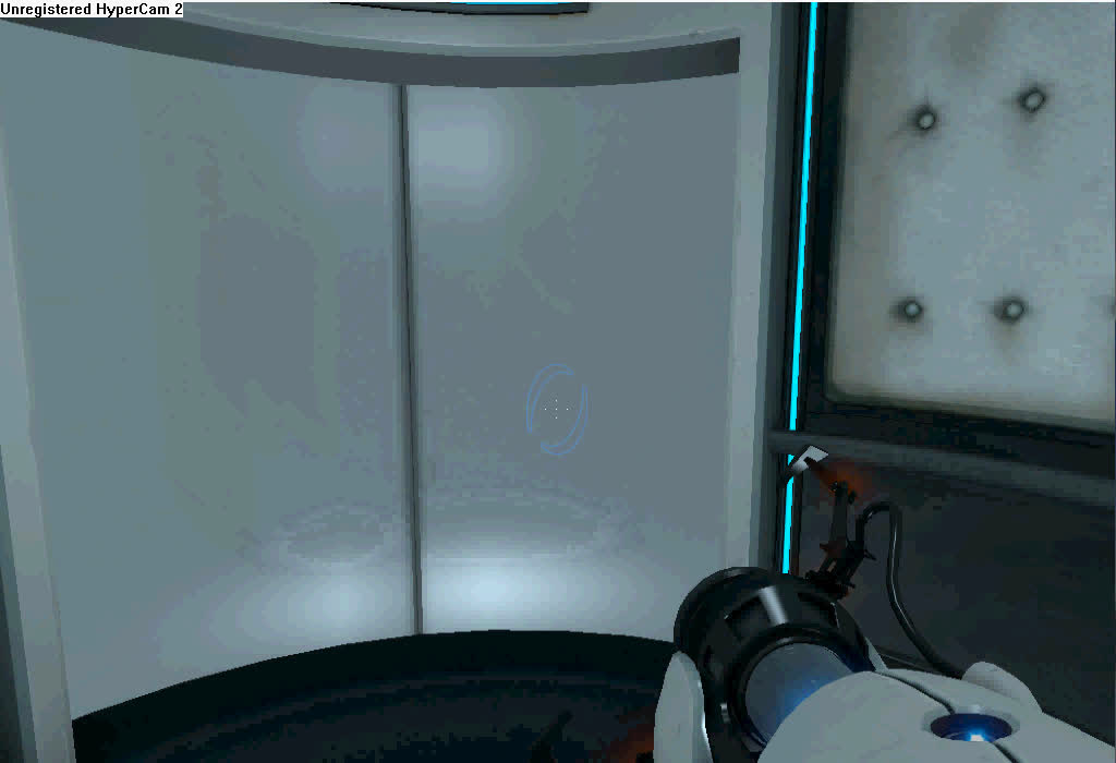 playing portal 1