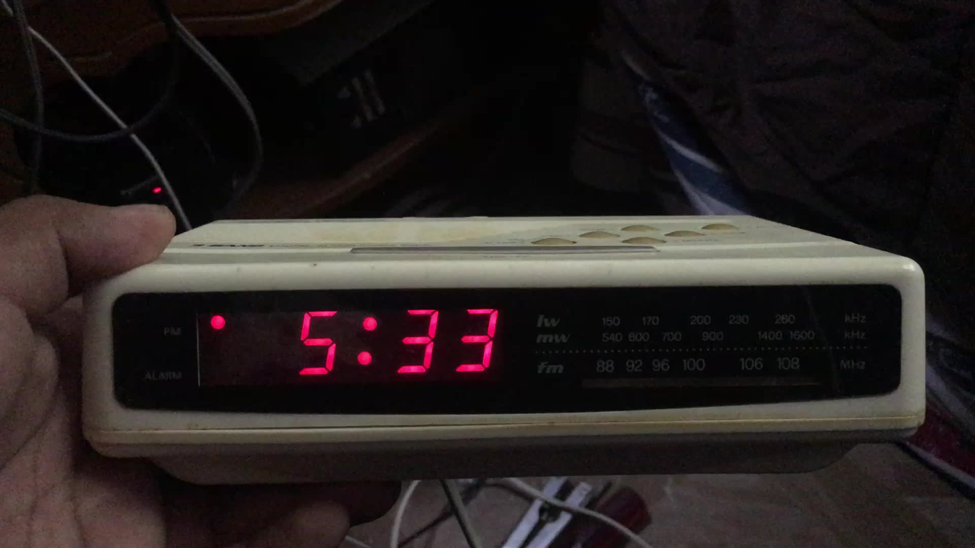 Morphy Richards Alarm Clock (2016)