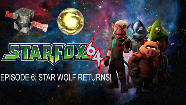 Lets Play Star Fox 64 Episode 6: Star Wolf Returns!