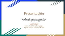 Presentación