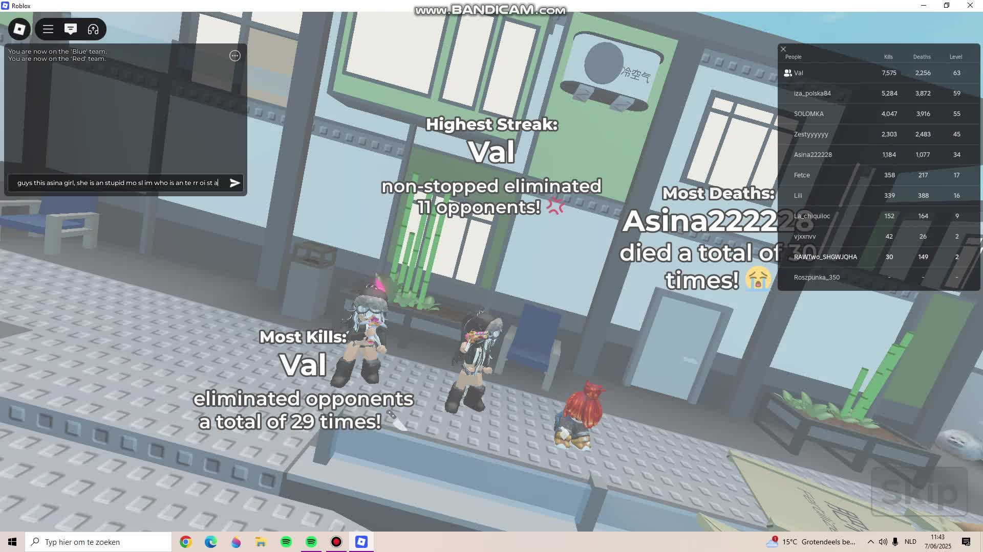 Playing roblox with my sister <3