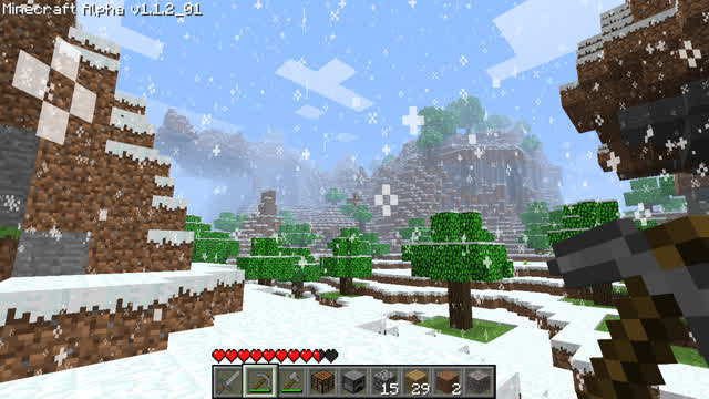 Minecraft Alpha 1.1.2_01 Gameplay [#1]