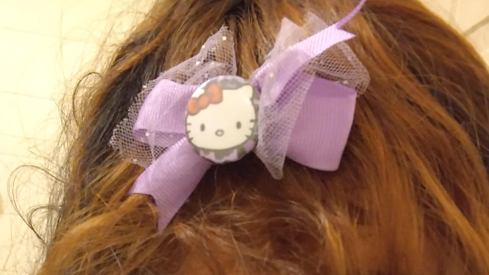 New post!!! Lovely bow I made ☆〜（ゝ。∂）